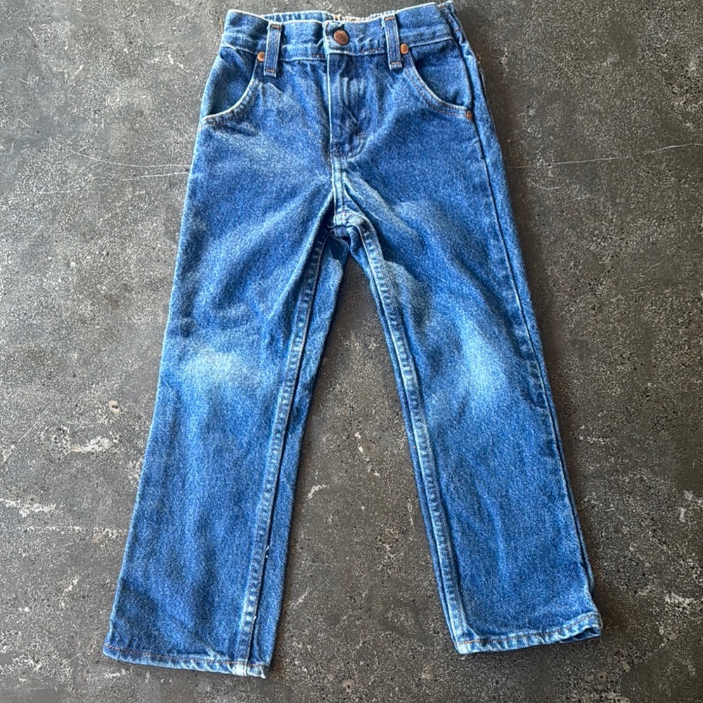 Kids Wrangler Classic Blue Denim Jeans